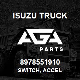 8978551910 Isuzu Truck SWITCH, ACCEL | AGA Parts