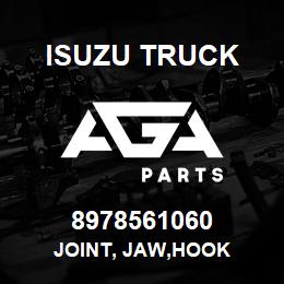 8978561060 Isuzu Truck JOINT, JAW,HOOK | AGA Parts