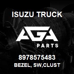 8978575483 Isuzu Truck BEZEL, SW,CLUST | AGA Parts