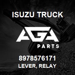 8978576171 Isuzu Truck LEVER, RELAY | AGA Parts