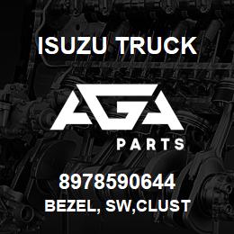 8978590644 Isuzu Truck BEZEL, SW,CLUST | AGA Parts