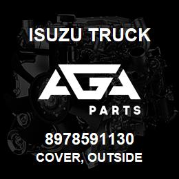 8978591130 Isuzu Truck COVER, OUTSIDE | AGA Parts