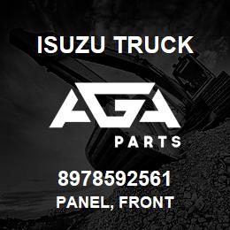 8978592561 Isuzu Truck PANEL, FRONT | AGA Parts