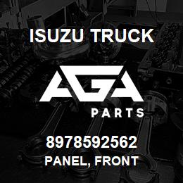 8978592562 Isuzu Truck PANEL, FRONT | AGA Parts