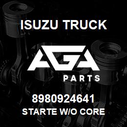 8980924641 Isuzu Truck STARTE W/O CORE | AGA Parts