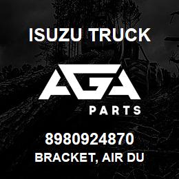 8980924870 Isuzu Truck BRACKET, AIR DU | AGA Parts