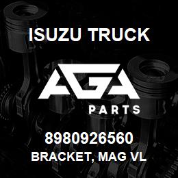 8980926560 Isuzu Truck BRACKET, MAG VL | AGA Parts