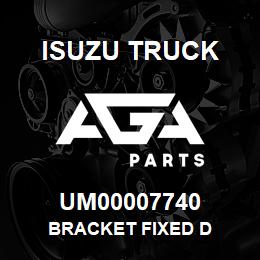 UM00007740 Isuzu Truck BRACKET FIXED D | AGA Parts