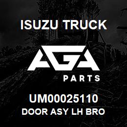 UM00025110 Isuzu Truck DOOR ASY LH BRO | AGA Parts