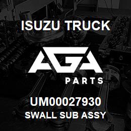 UM00027930 Isuzu Truck SWALL SUB ASSY | AGA Parts