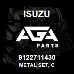 9122711430 Isuzu METAL SET, C | AGA Parts