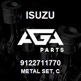 9122711770 Isuzu METAL SET, C | AGA Parts