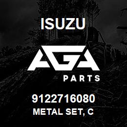 9122716080 Isuzu METAL SET, C | AGA Parts