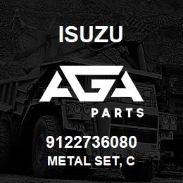 9122736080 Isuzu METAL SET, C | AGA Parts