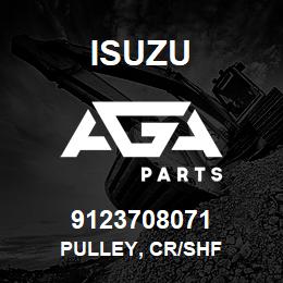 9123708071 Isuzu PULLEY, CR/SHF | AGA Parts