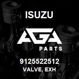 9125522512 Isuzu VALVE, EXH | AGA Parts