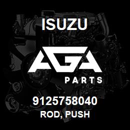 9125758040 Isuzu ROD, PUSH | AGA Parts