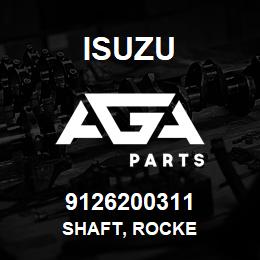 9126200311 Isuzu SHAFT, ROCKE | AGA Parts