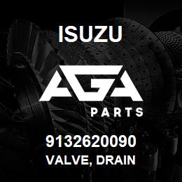 9132620090 Isuzu VALVE, DRAIN | AGA Parts