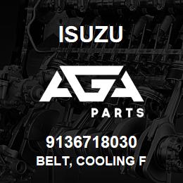 9136718030 Isuzu BELT, COOLING F | AGA Parts