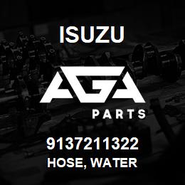 9137211322 Isuzu HOSE, WATER | AGA Parts