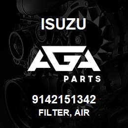 9142151342 Isuzu FILTER, AIR | AGA Parts