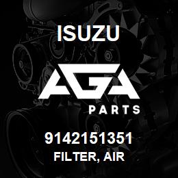 9142151351 Isuzu FILTER, AIR | AGA Parts