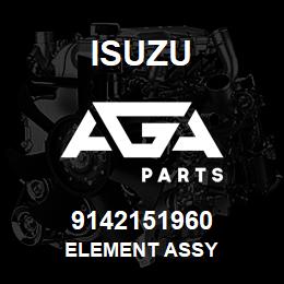 9142151960 Isuzu ELEMENT ASSY | AGA Parts