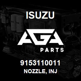 9153110011 Isuzu NOZZLE, INJ | AGA Parts