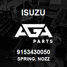 9153430050 Isuzu SPRING, NOZZ | AGA Parts