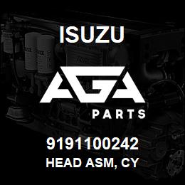 9191100242 Isuzu HEAD ASM, CY | AGA Parts