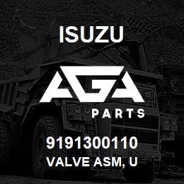 9191300110 Isuzu VALVE ASM, U | AGA Parts