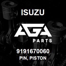 9191670060 Isuzu PIN, PISTON | AGA Parts