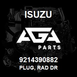 9214390882 Isuzu PLUG, RAD DR | AGA Parts