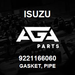 9221166060 Isuzu GASKET, PIPE | AGA Parts