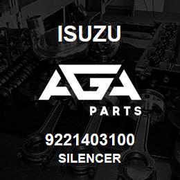 9221403100 Isuzu SILENCER | AGA Parts