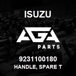 9231100180 Isuzu HANDLE, SPARE T | AGA Parts