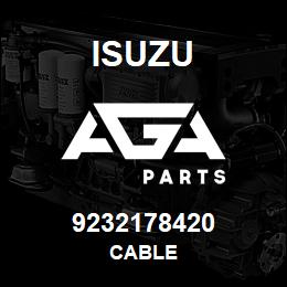 9232178420 Isuzu CABLE | AGA Parts