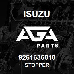 9261636010 Isuzu STOPPER | AGA Parts