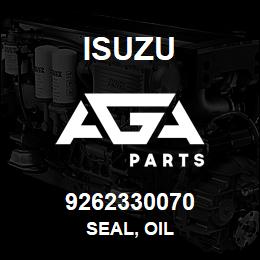 9262330070 Isuzu SEAL, OIL | AGA Parts