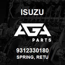 9312330180 Isuzu SPRING, RETU | AGA Parts