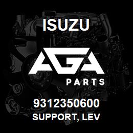 9312350600 Isuzu SUPPORT, LEV | AGA Parts