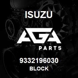 9332196030 Isuzu BLOCK | AGA Parts