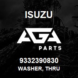 9332390830 Isuzu WASHER, THRU | AGA Parts