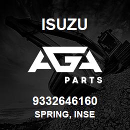 9332646160 Isuzu SPRING, INSE | AGA Parts