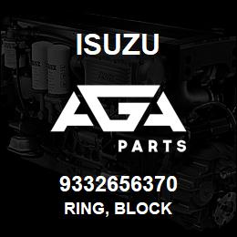 9332656370 Isuzu RING, BLOCK | AGA Parts