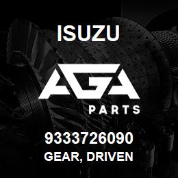 9333726090 Isuzu GEAR, DRIVEN | AGA Parts