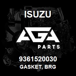 9361520030 Isuzu GASKET, BRG | AGA Parts