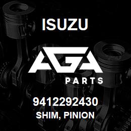 9412292430 Isuzu SHIM, PINION | AGA Parts