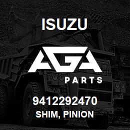 9412292470 Isuzu SHIM, PINION | AGA Parts